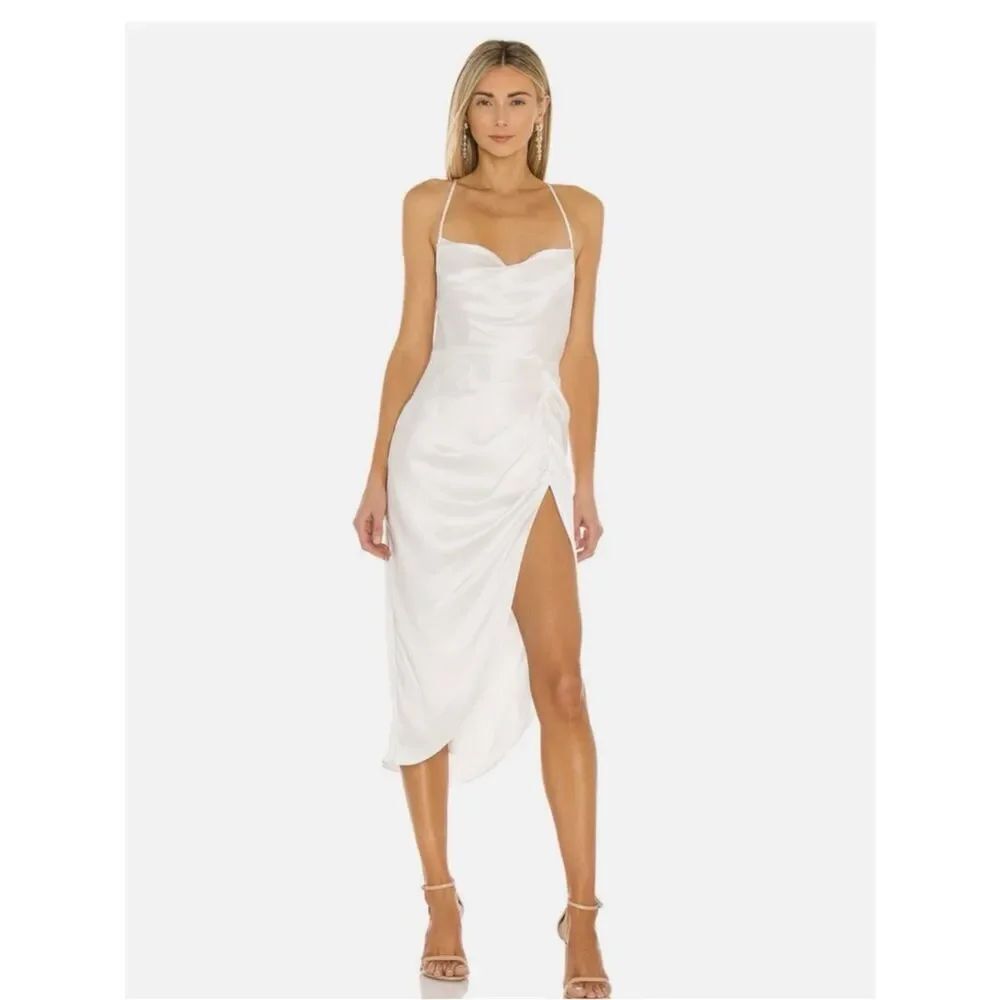 Amanda Uprichard Janet gown in ivory • Sz small